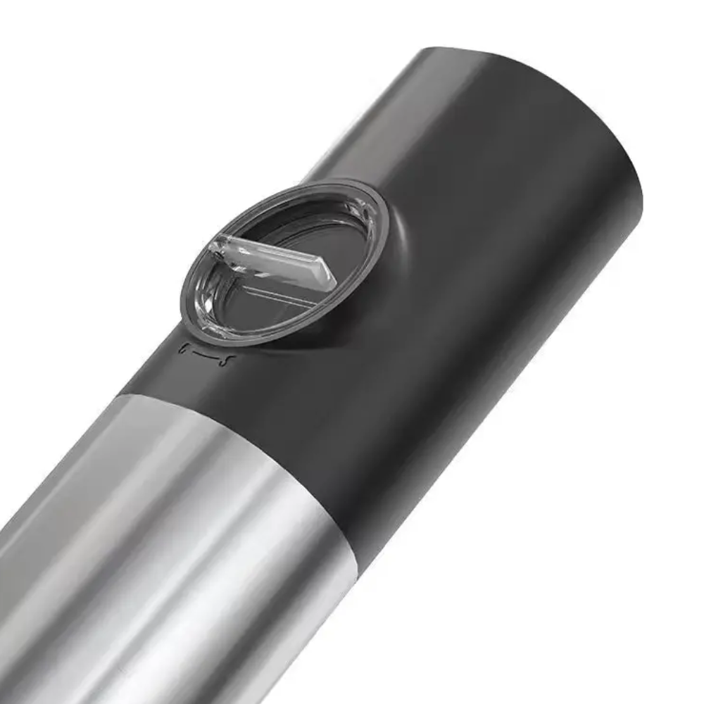 Set Molinillo Sal y Pimienta Eléctrico Con Base USB-C Negro