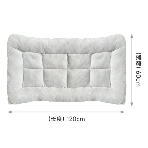 Cama Alfombra Suave Acolchada Mat Mascotas Perros 120x60cm