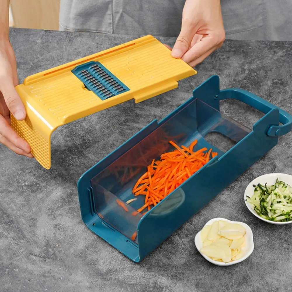 Rallador Cortador Manual Multifunción De Verduras