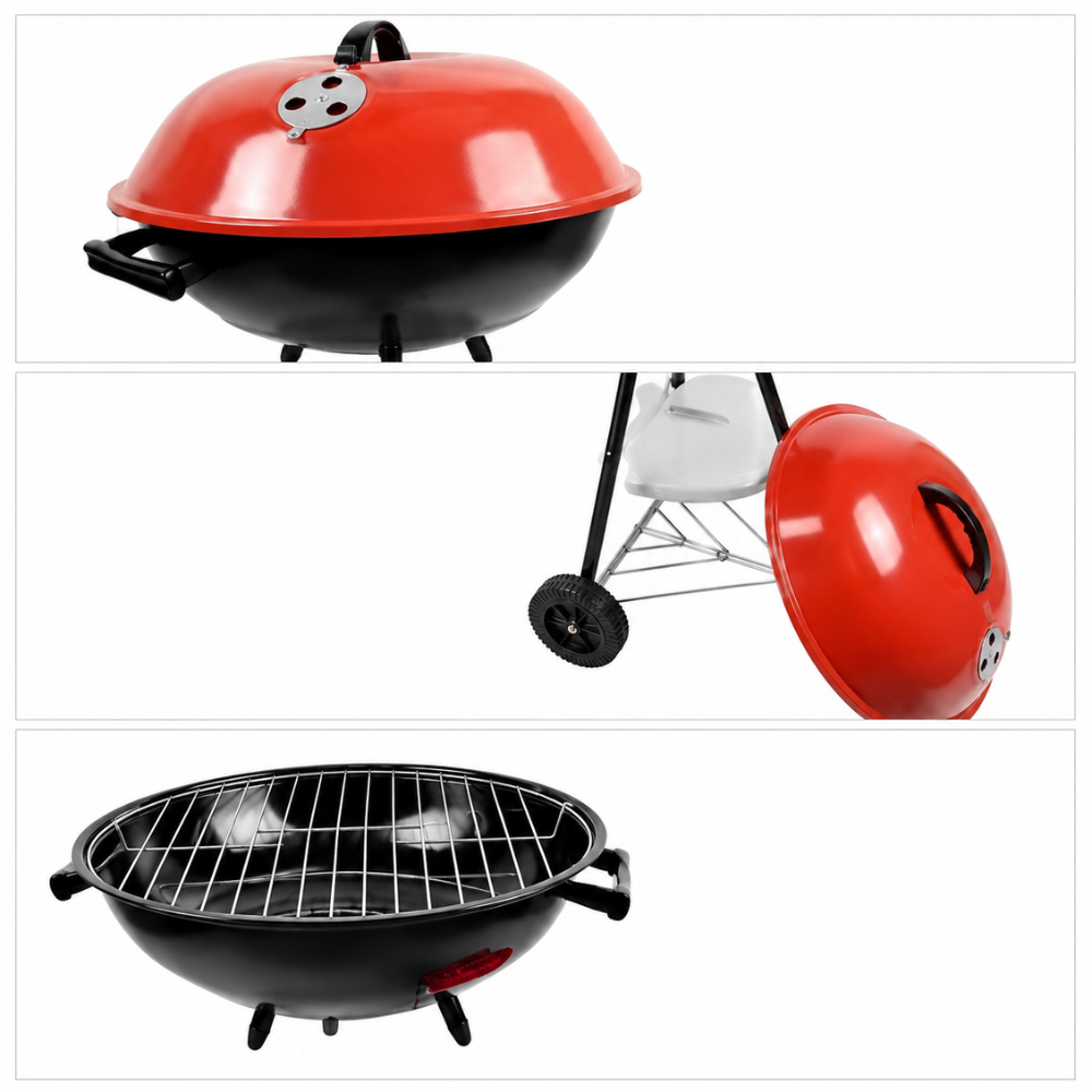 Parrillas Para Asado Con Ruedas Parrilla Portátil 44x73cm