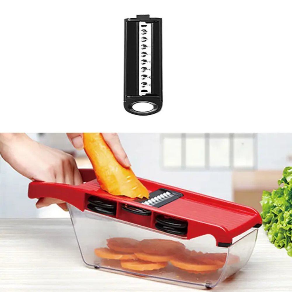 Cortador Verduras Multifuncional Cuchillas Intercambiables