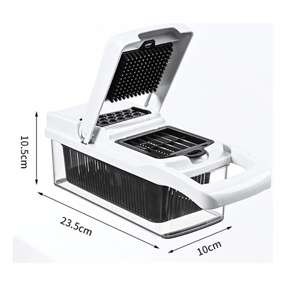 Cortador Picador Rallador Cocina Multiuso De Verduras 15 Piezas
