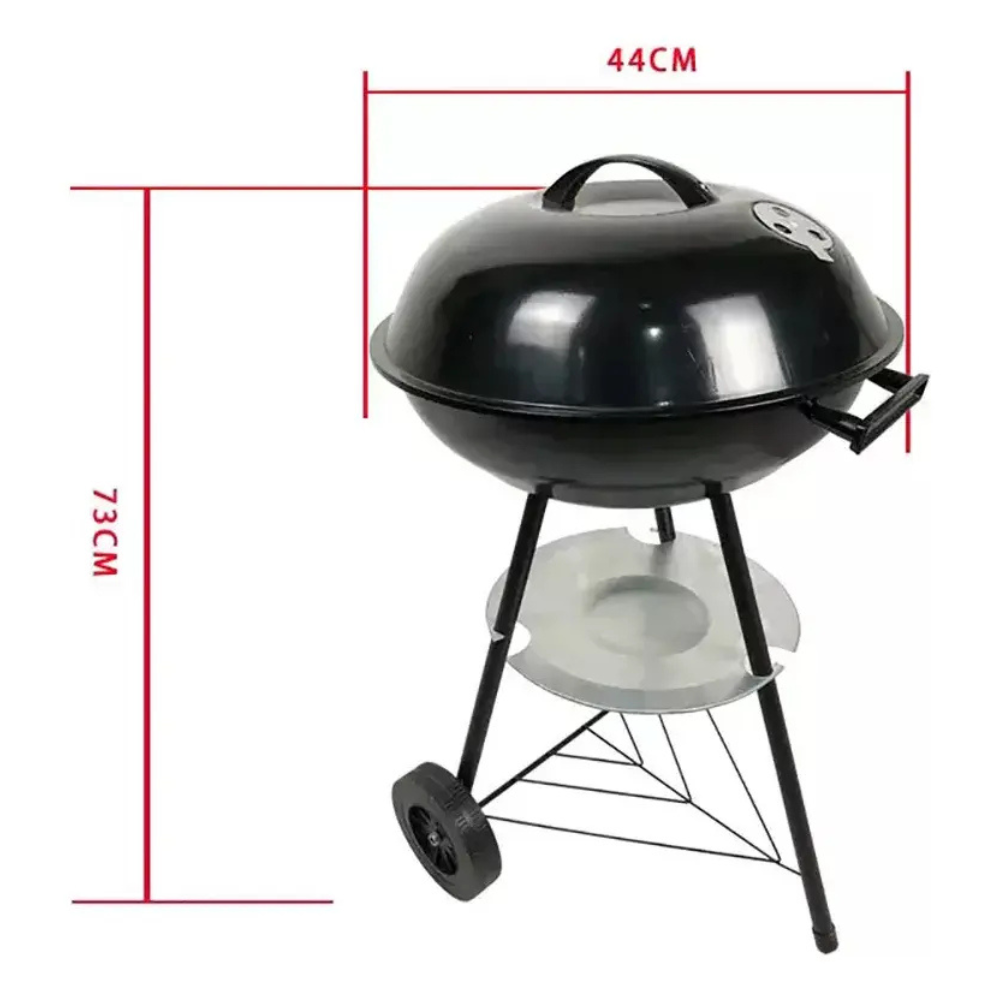 Parrillas Para Asado Con Ruedas Parrilla Portátil 44x73cm