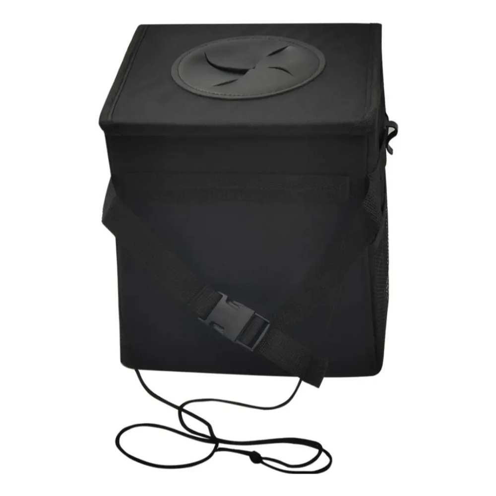 Organizador Cooler Basurero Ecológico Plegable Para Auto Lemon Tree