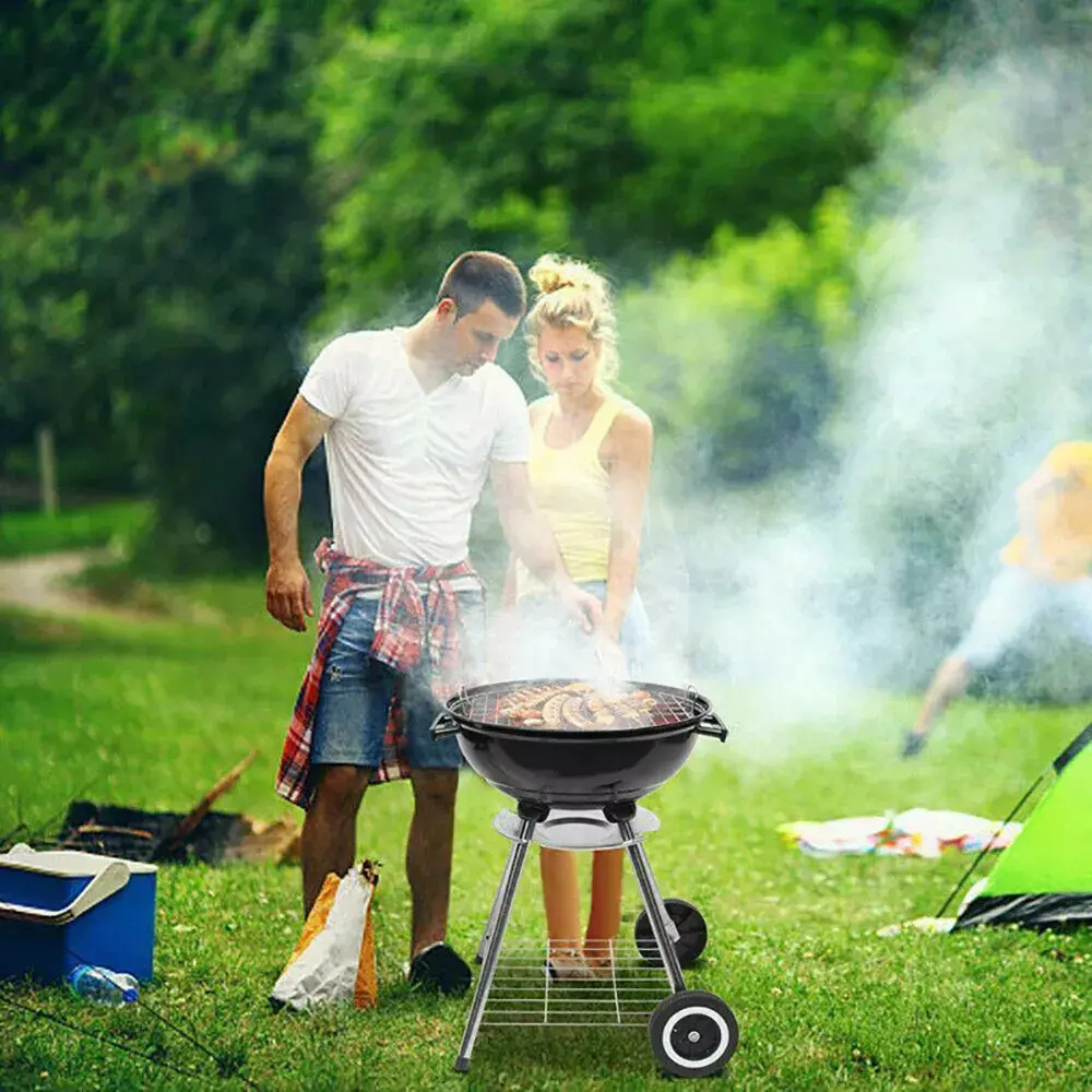 Parrillas Para Asado Con Ruedas Parrilla Portátil 44x73cm