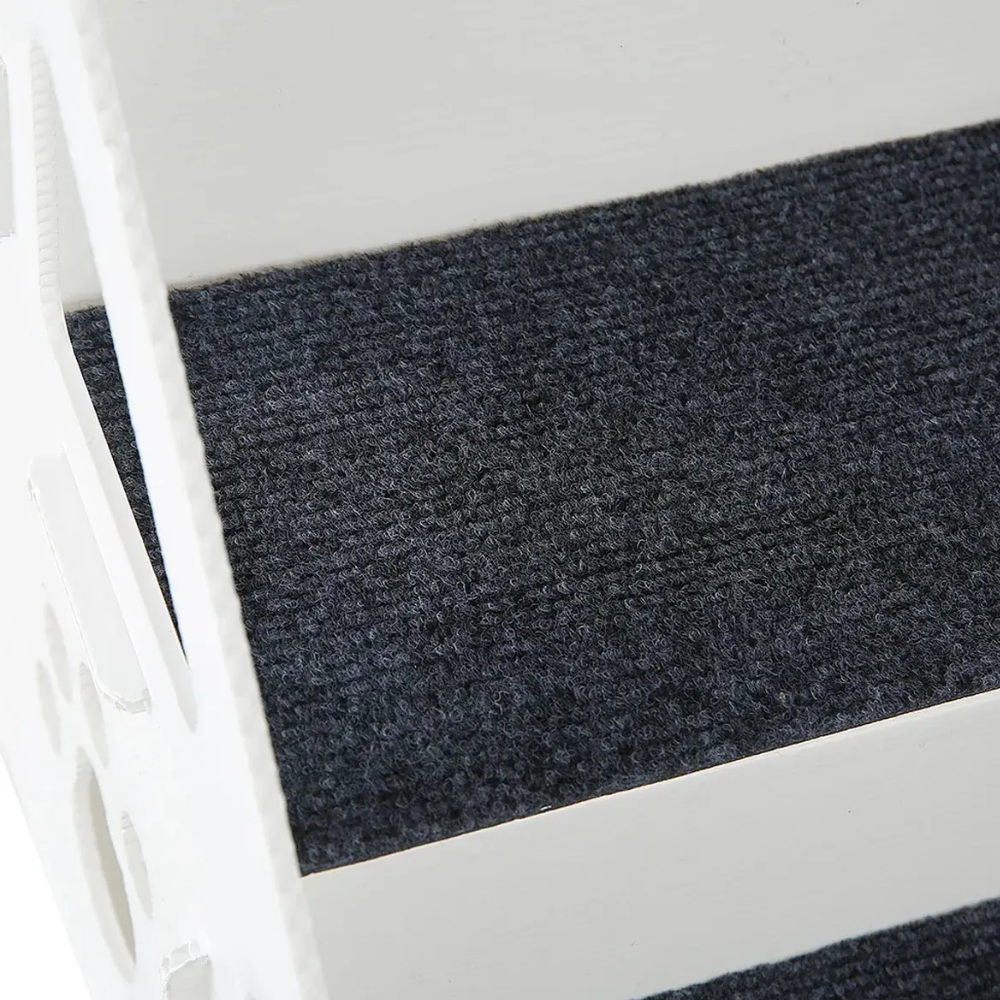 Escalera Para Mascotas Perro Gato 4 Escalones 42cm
