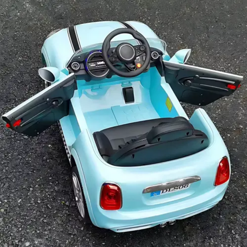 Auto Eléctrico Control Remoto Mini Cooper Niños Música Luces