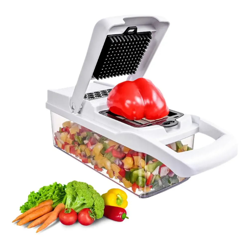 Cortador Picador Rallador Cocina Multiuso De Verduras 15 Piezas
